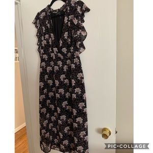 1 State Midi Floral Dress